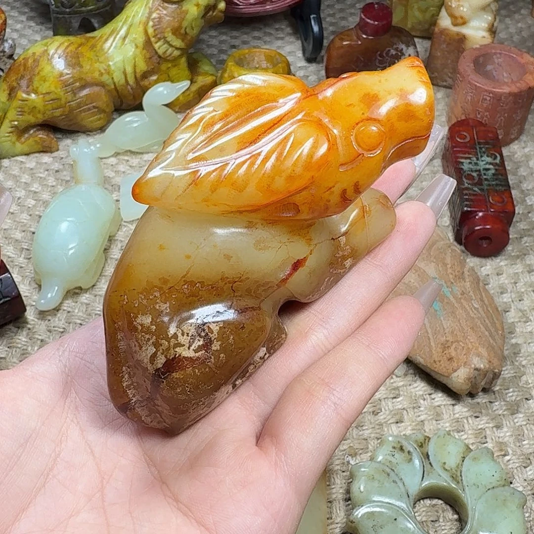 白玉菩提吊坠挂件