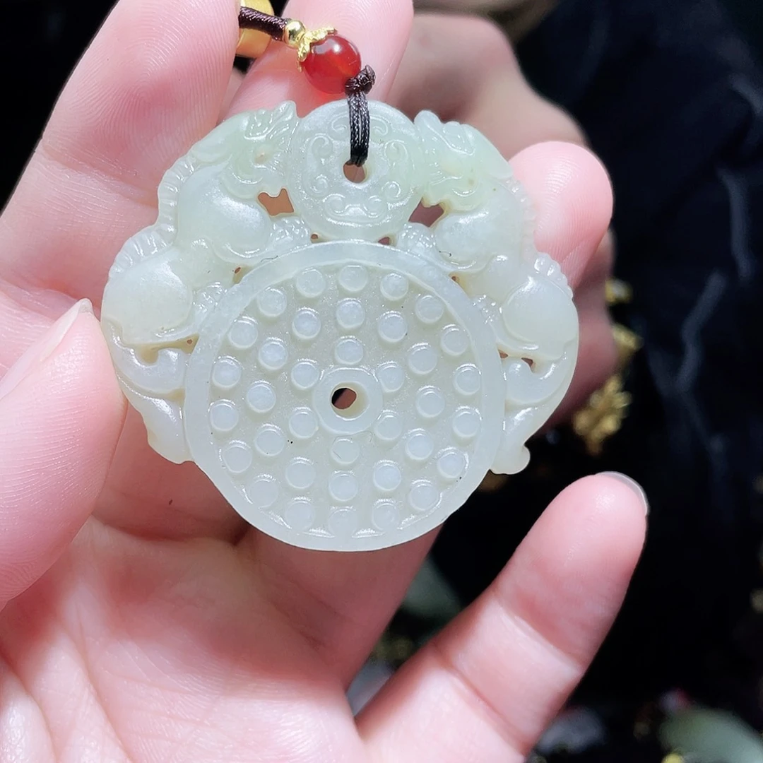 和田玉颈饰未镶嵌多样性发货拍一发一