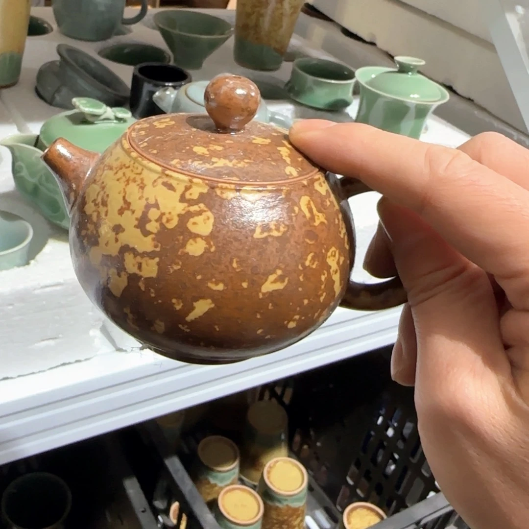 小金茶器青瓷茶具