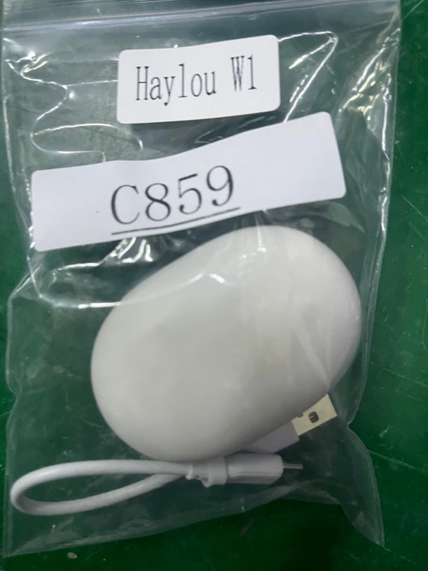 9新  捡漏haylou W1耳机编号C859