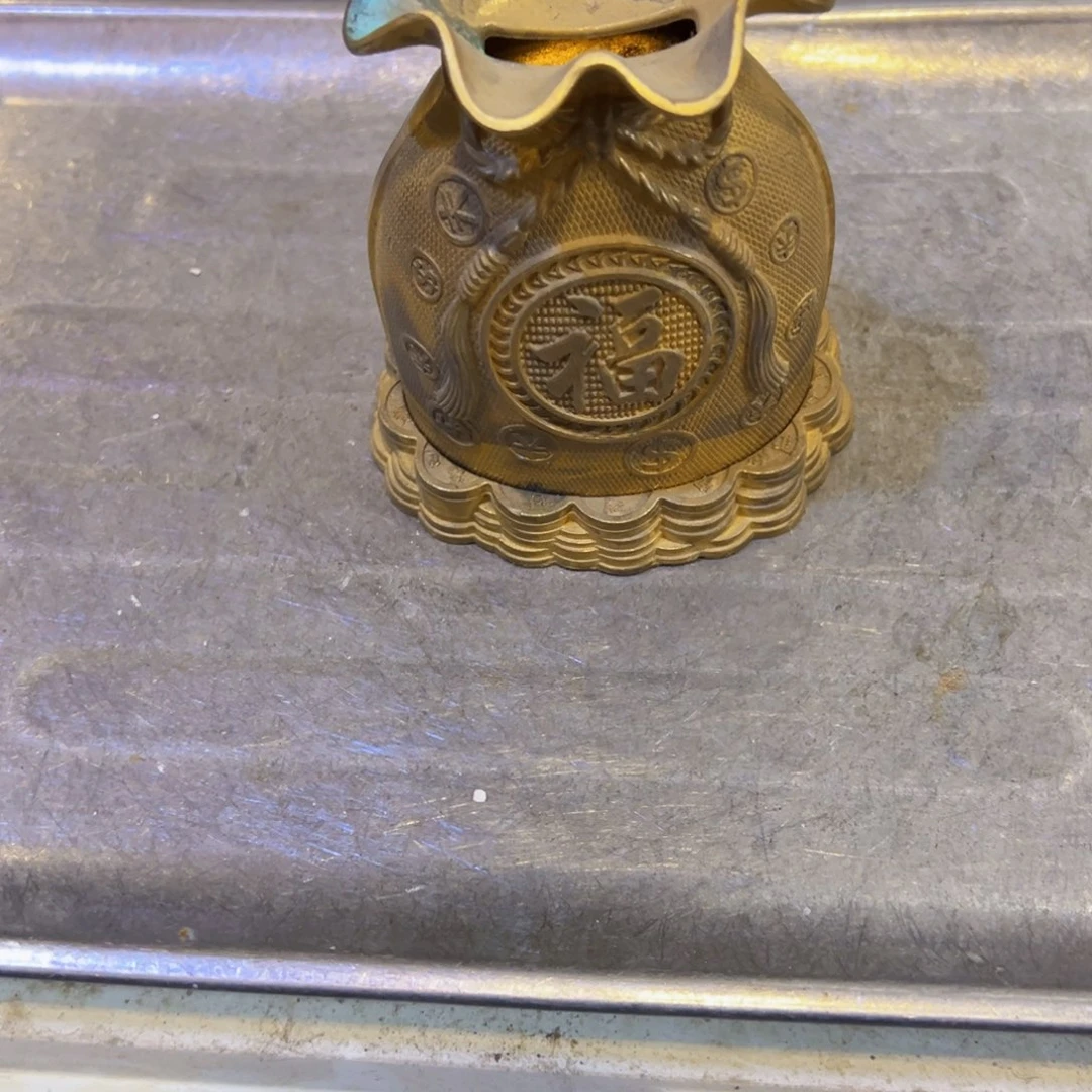 黄铜摆件，文房摆件