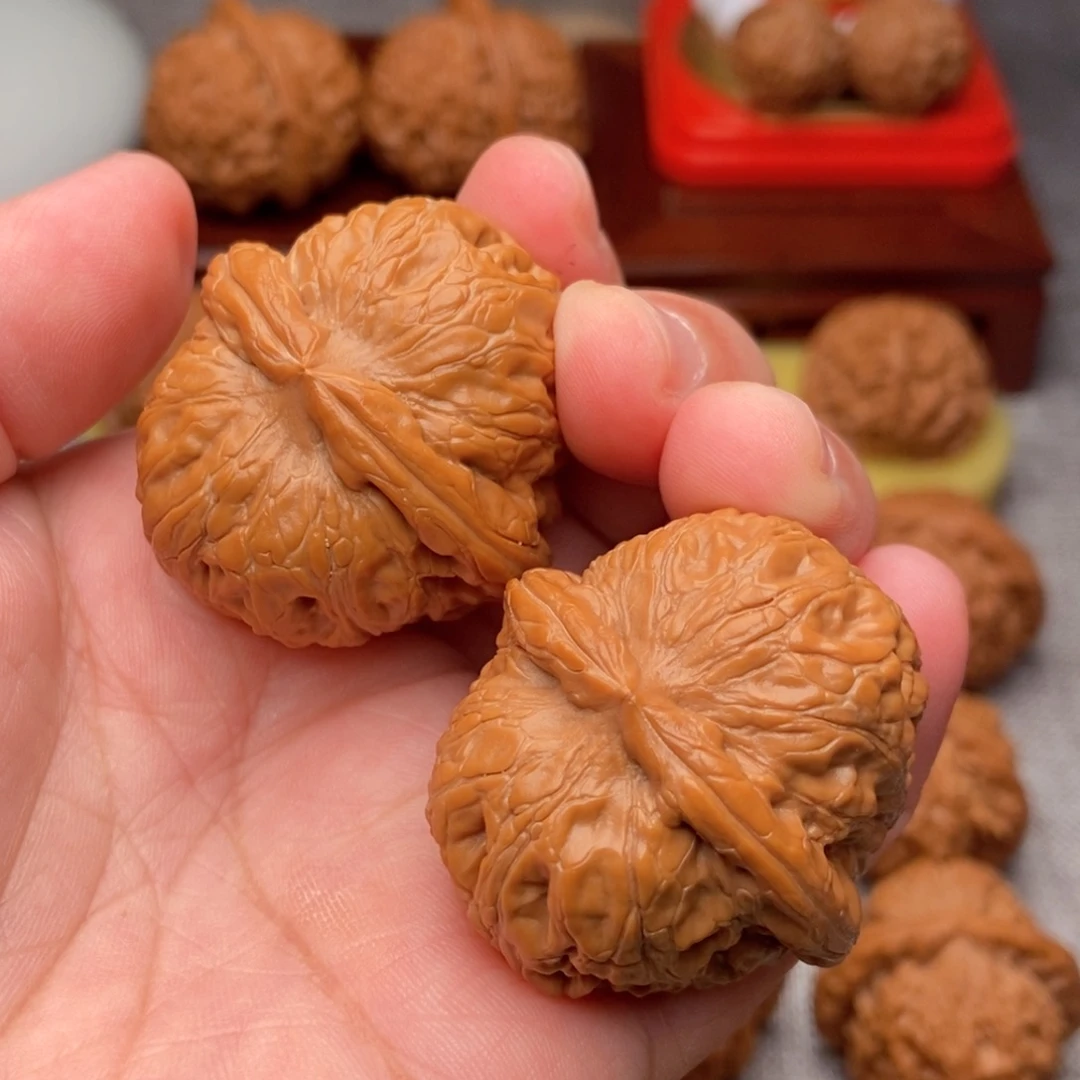 把件文玩核桃39.5全品毕业元宝