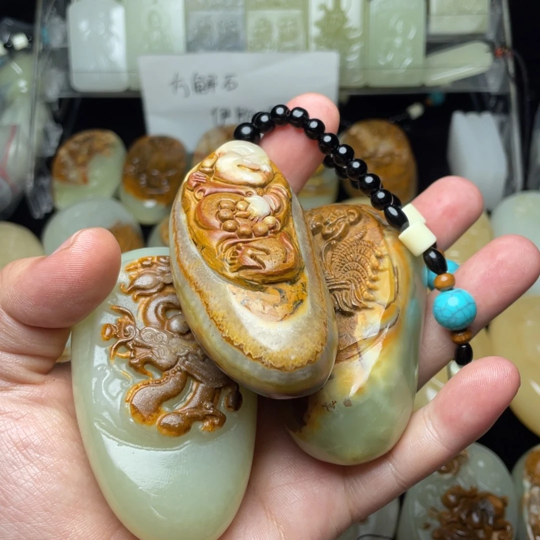 天然方解石玉材质