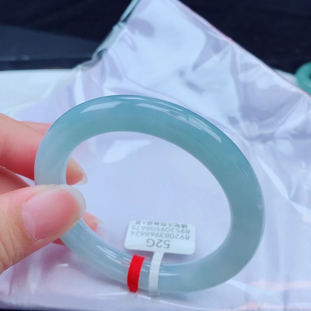 翡翠手镯未镶嵌天然缅甸翡翠A货手镯