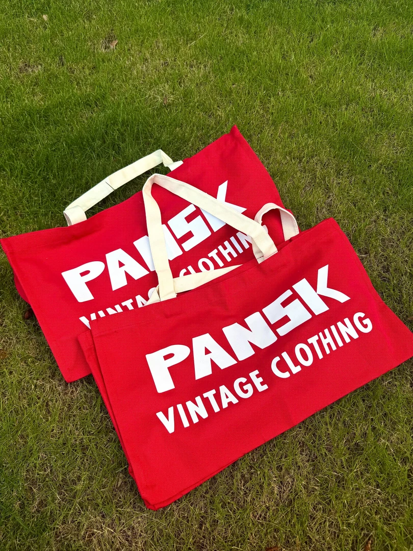 PANSK男女同款帆布包简约百搭休闲时尚潮流通勤手提单肩包