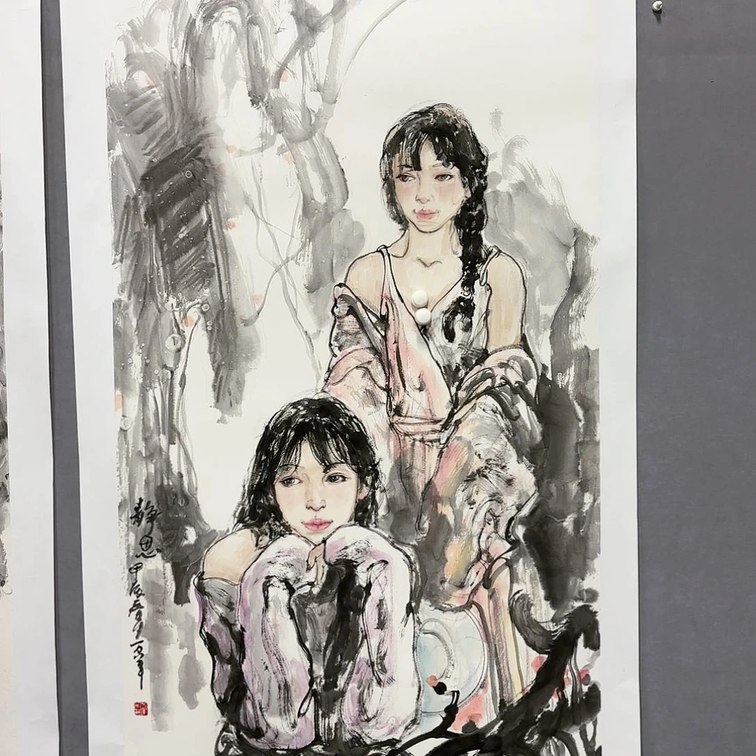 国画国画纯手绘作品请放心去藏