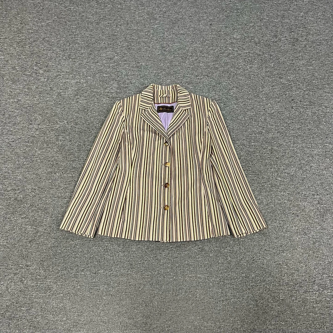 99新 AMIPARIS loro piana 条纹 西装42码