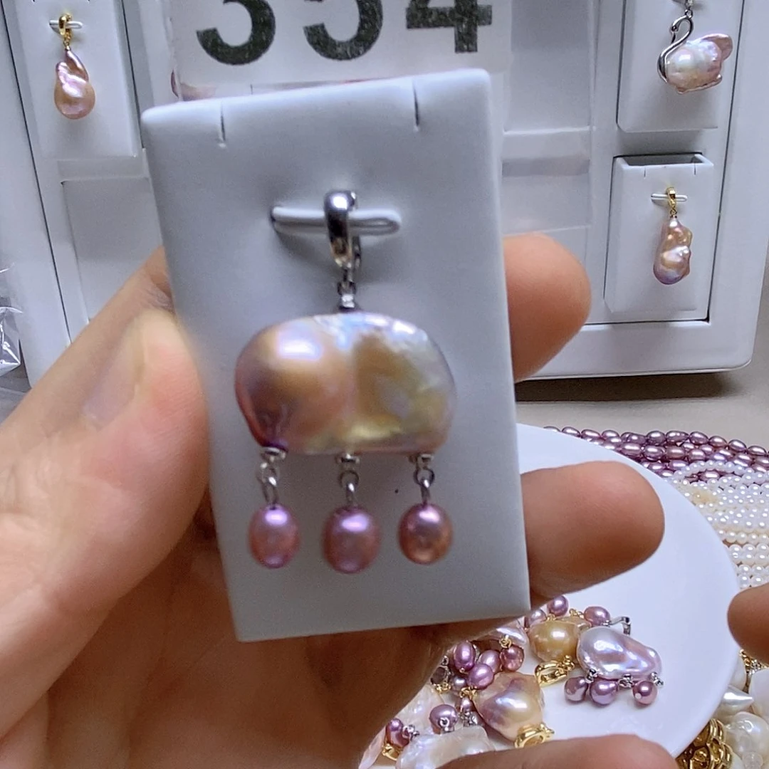 颈饰未镶嵌淡水珍珠