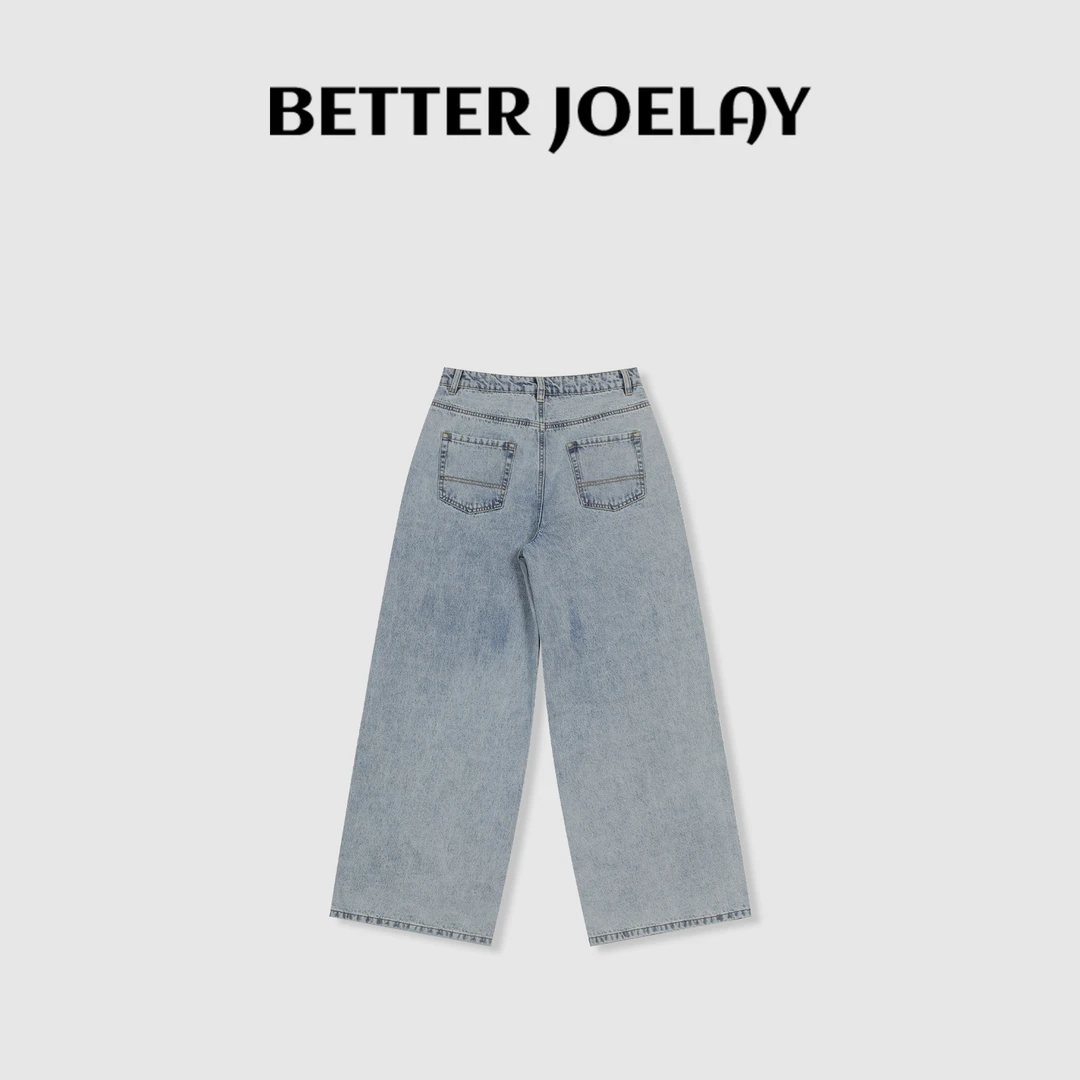（直播）BETTERJOELAY -【如鱼得水】百搭时尚休闲直筒牛仔裤ZZ2067