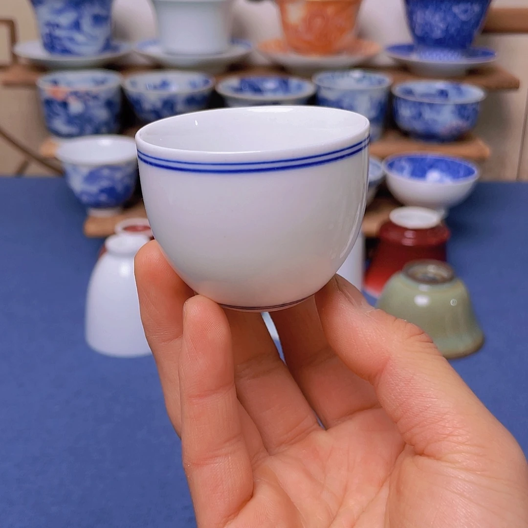 景德镇手工陶瓷茶杯