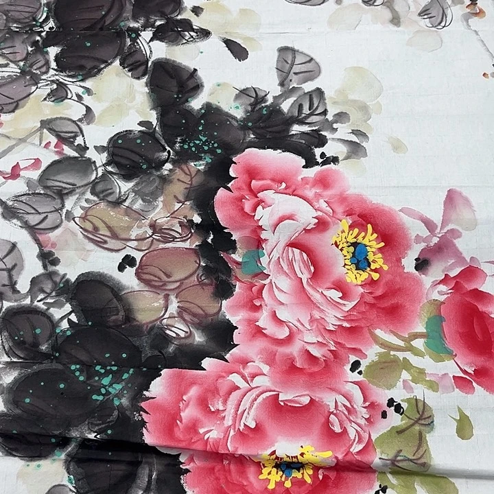 国画宣纸国画纯手绘作品