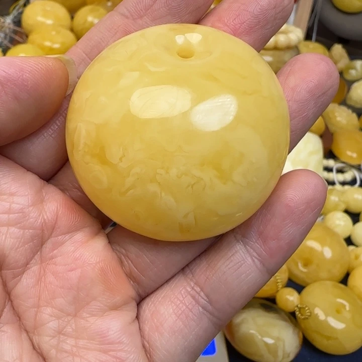 蜜蜡未镶嵌颈饰天然蜜蜡