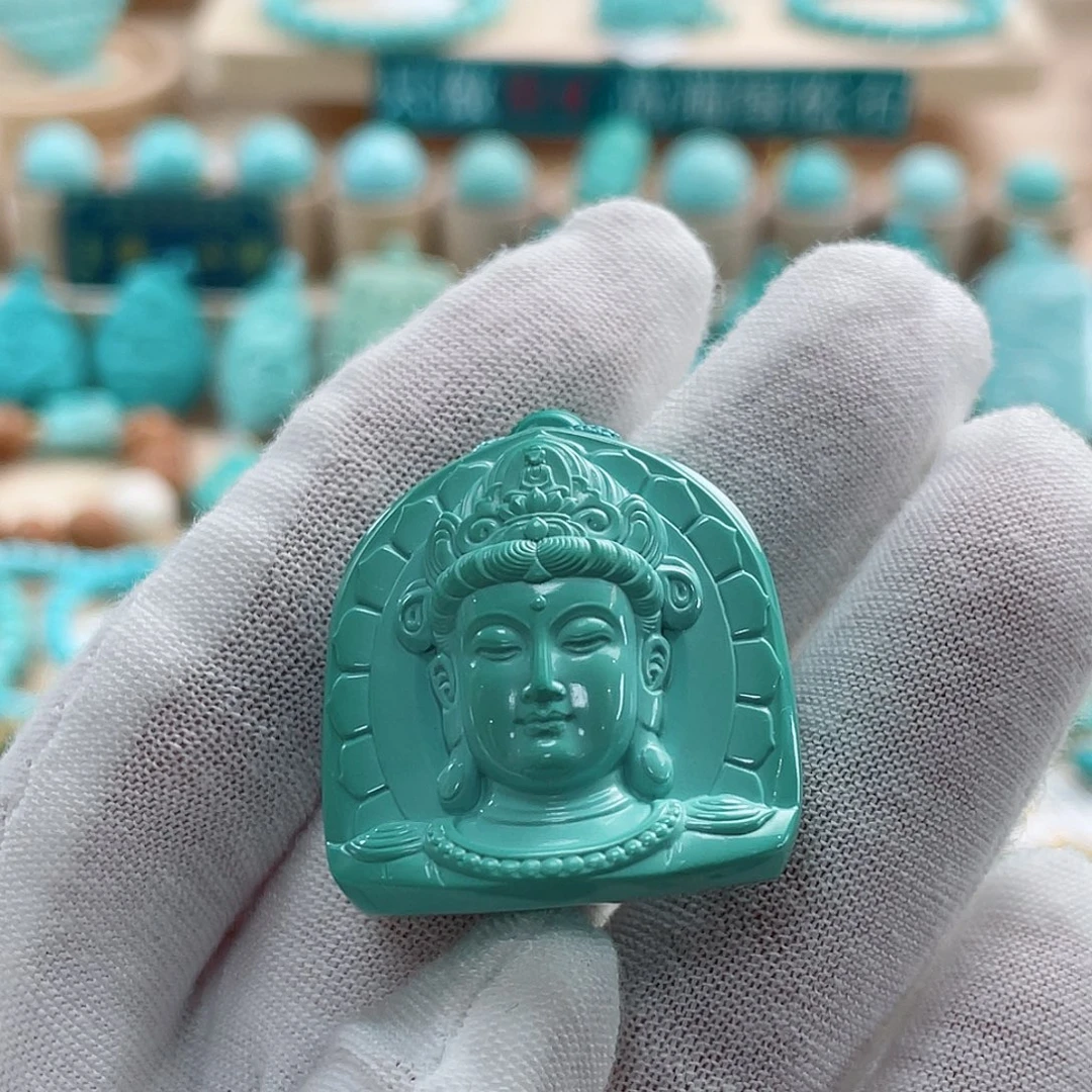 绿松石未镶嵌珠宝奇石