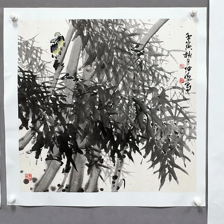 国画亲笔手绘放心去藏