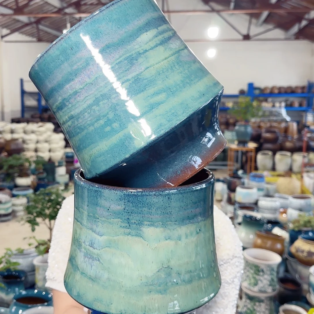 花盆紫砂高21口18