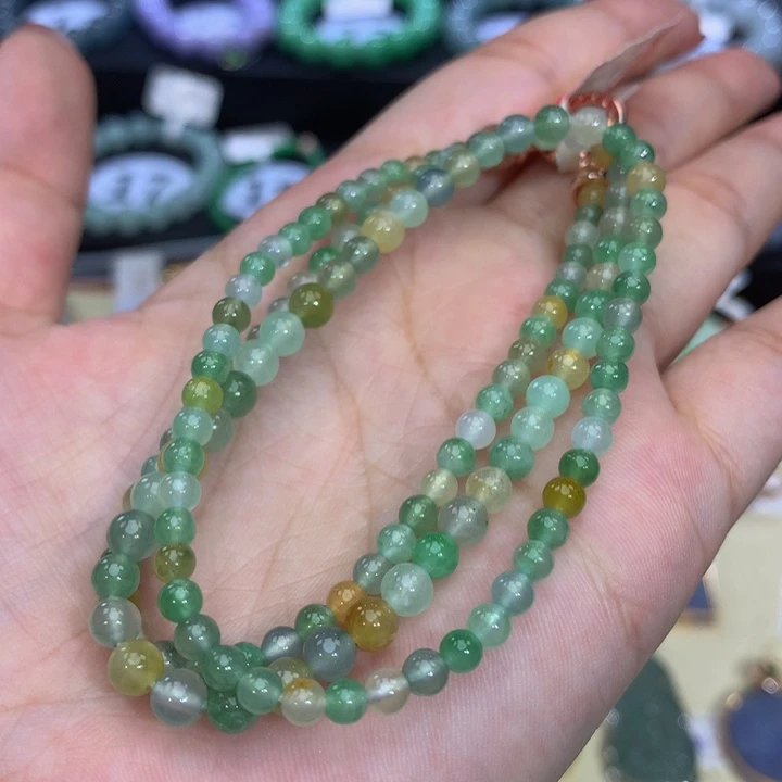 未镶嵌手链翡翠翡翠