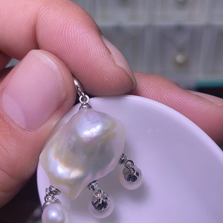 颈饰合金淡水珍珠30