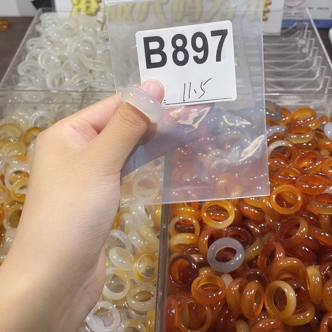 未镶嵌戒指玛瑙/玉髓897