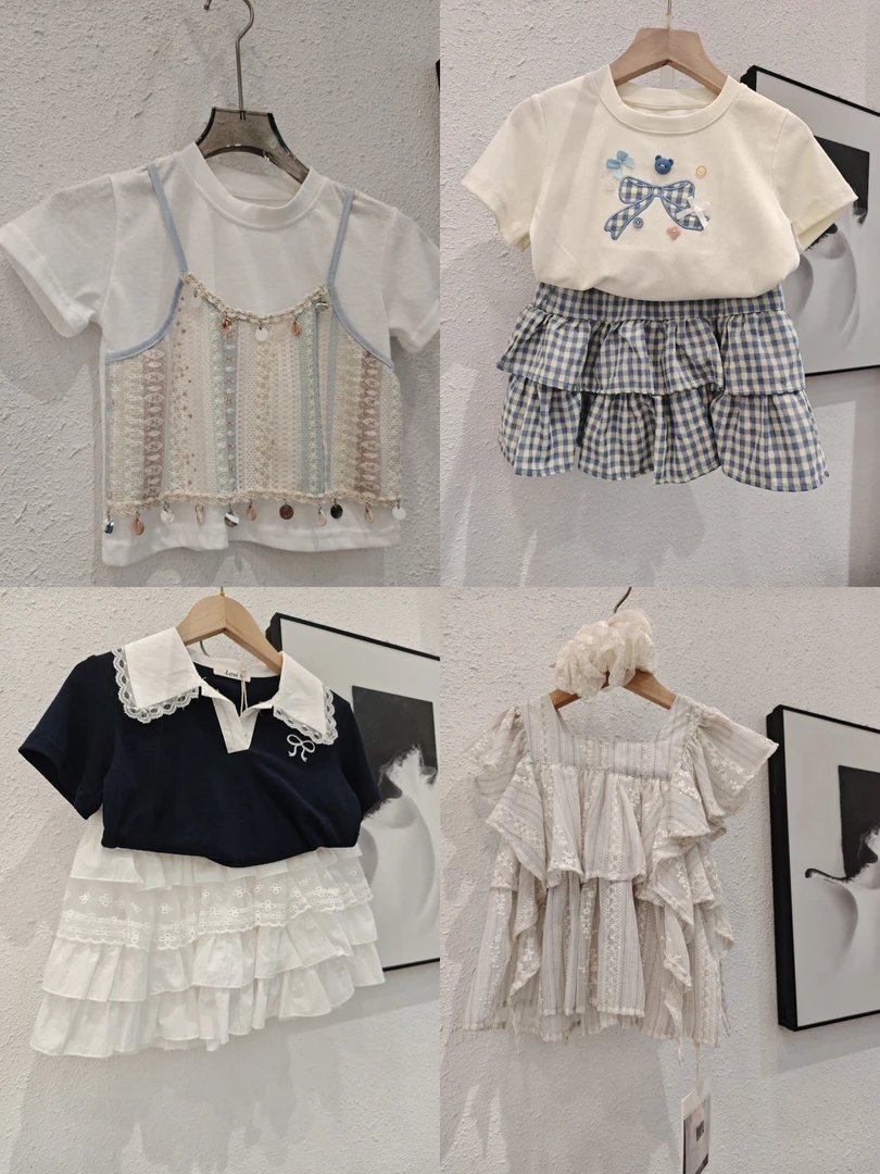 新款夏季T恤套装裙子（直播间下单拍这个）