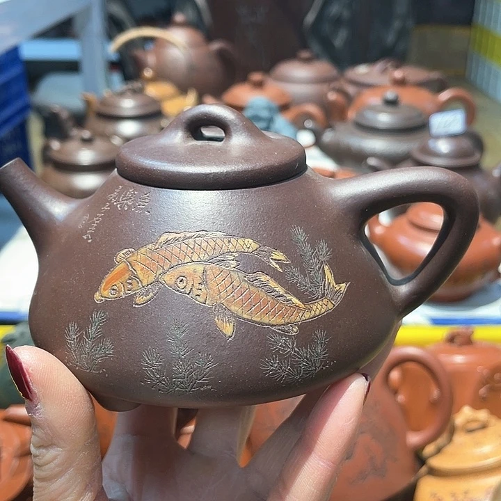 紫砂茶壶250cc宜兴紫砂壶