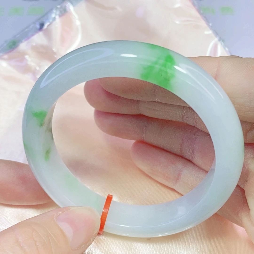 未镶嵌手镯翡翠?****53.3正圈