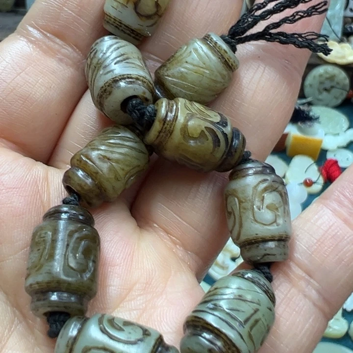 和田玉手链未镶嵌