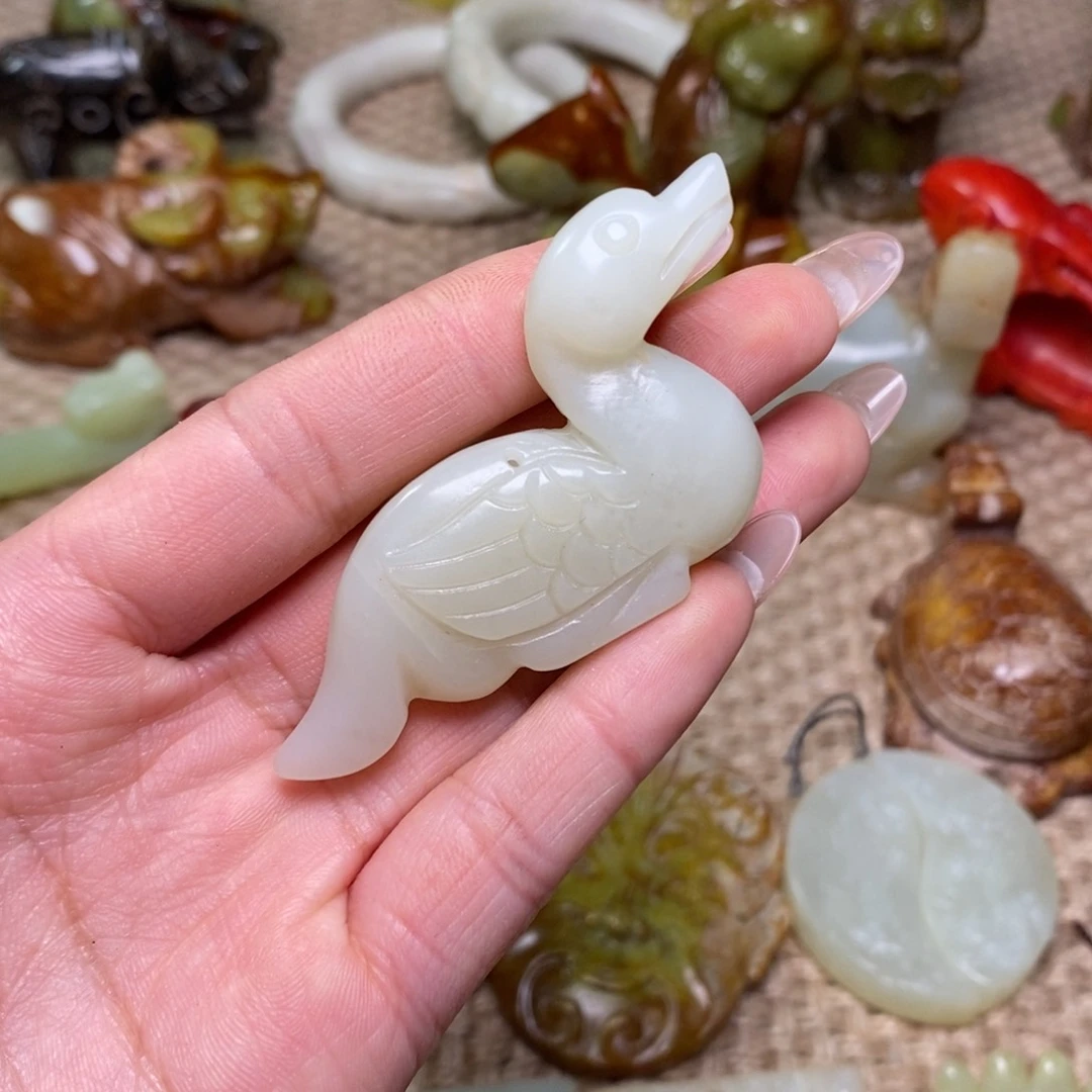 白玉菩提吊坠白玉菩提白玉菩提摆件