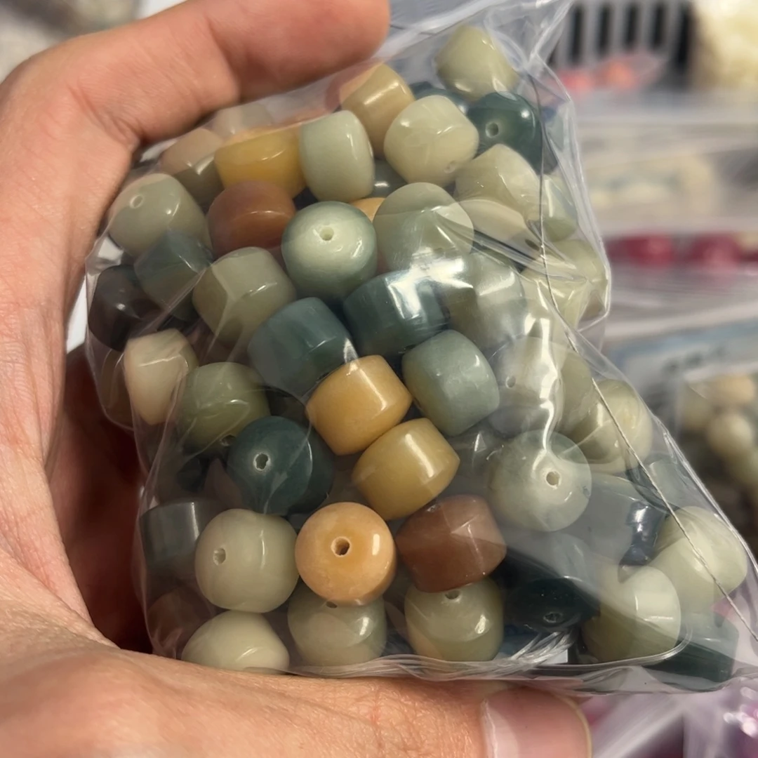 【闪购商品】白玉菩提吊坠a11/108颗金轮锅底