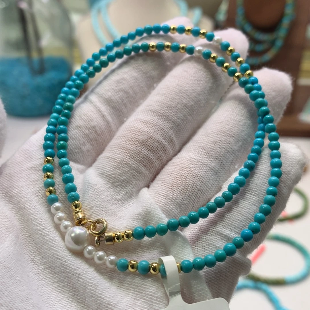 绿松石未镶嵌配饰