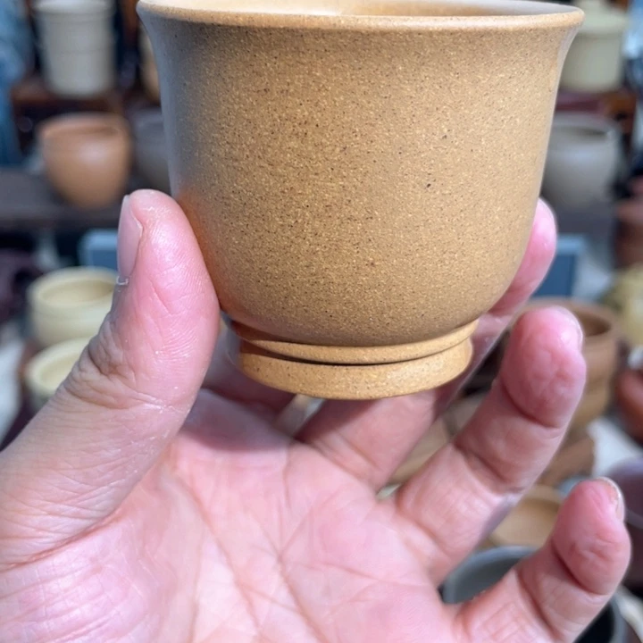 紫砂茶杯吕*12233655447788866555