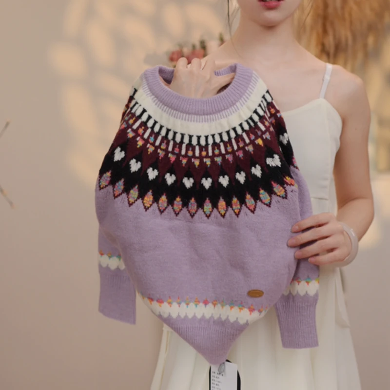 Snoopy/史努比女童毛衣开衫韩版洋气秋冬气质儿童针织衫长袖C