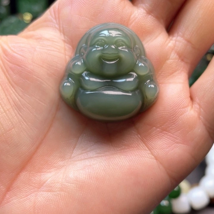 和田玉（碧玉）未镶嵌颈饰