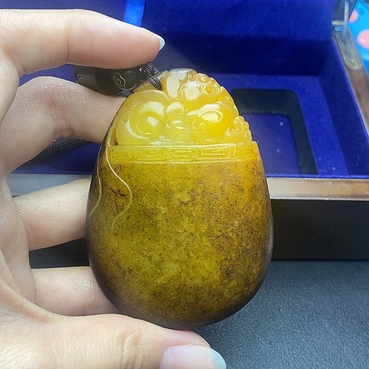 和田玉挂件未镶嵌N