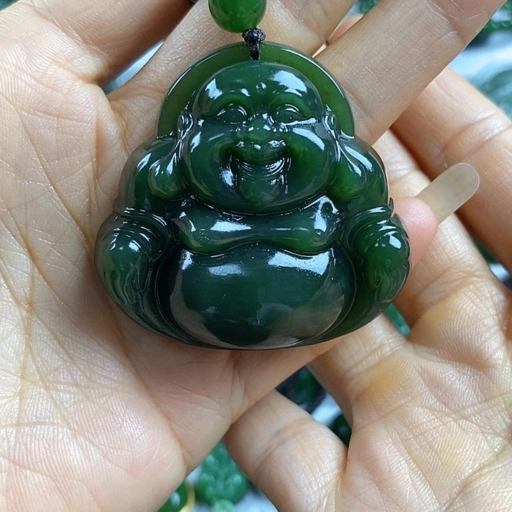 吊坠(不含链)未镶嵌和田玉（碧玉）47