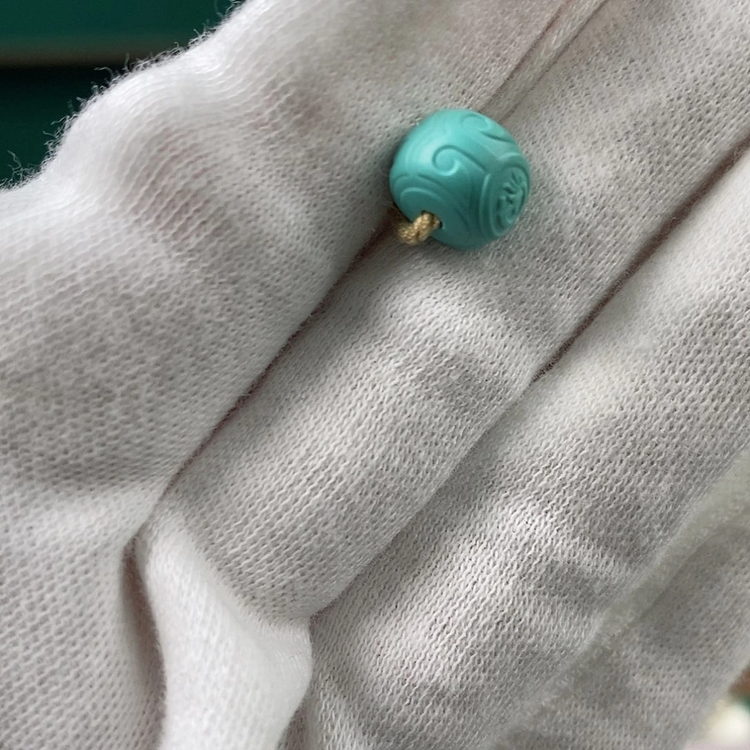 绿松石未镶嵌挂件9+