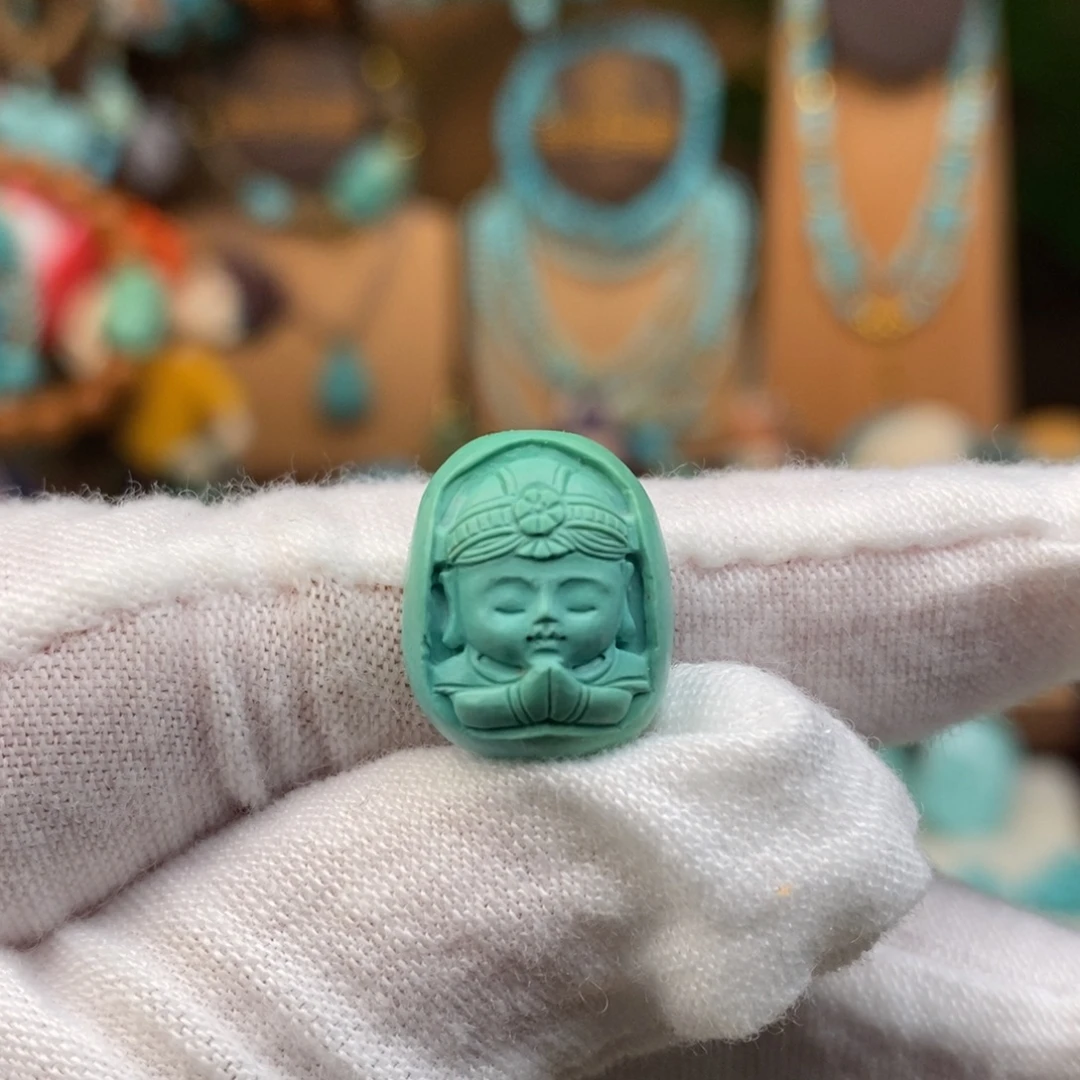 绿松石未镶嵌配饰