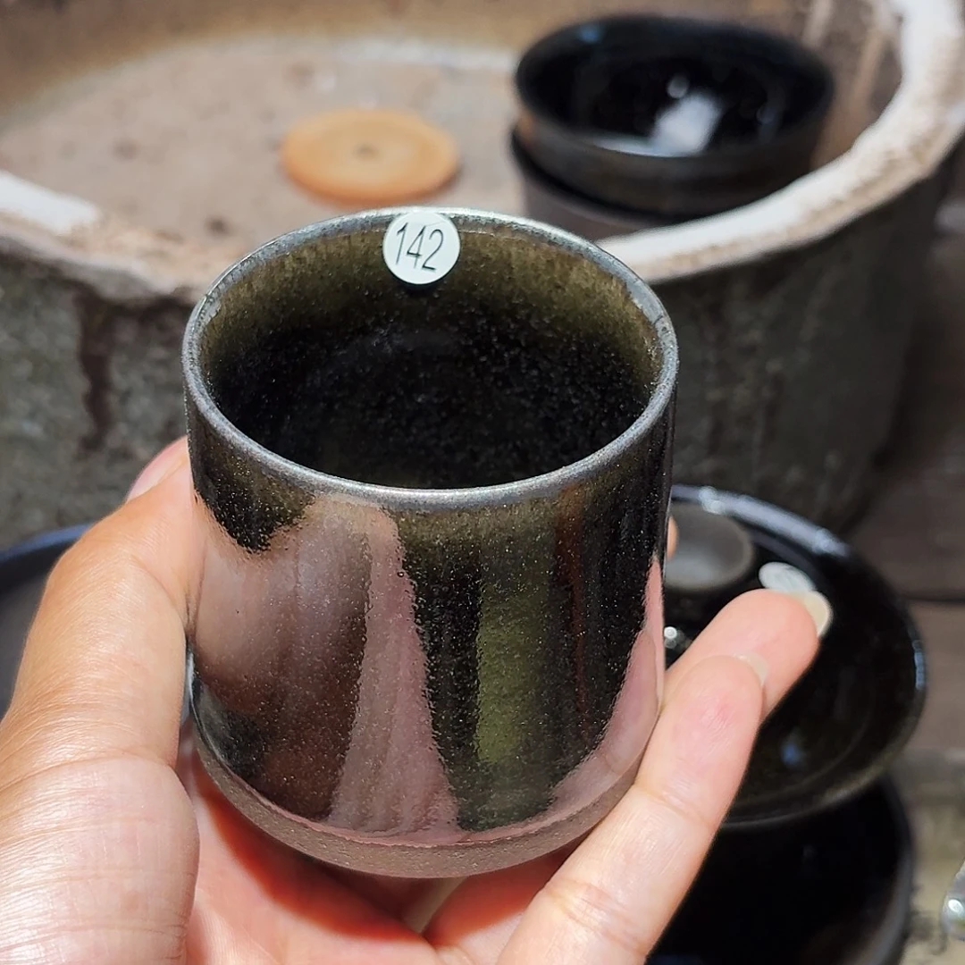 茶盏义兴龙窑建盏142微瑕