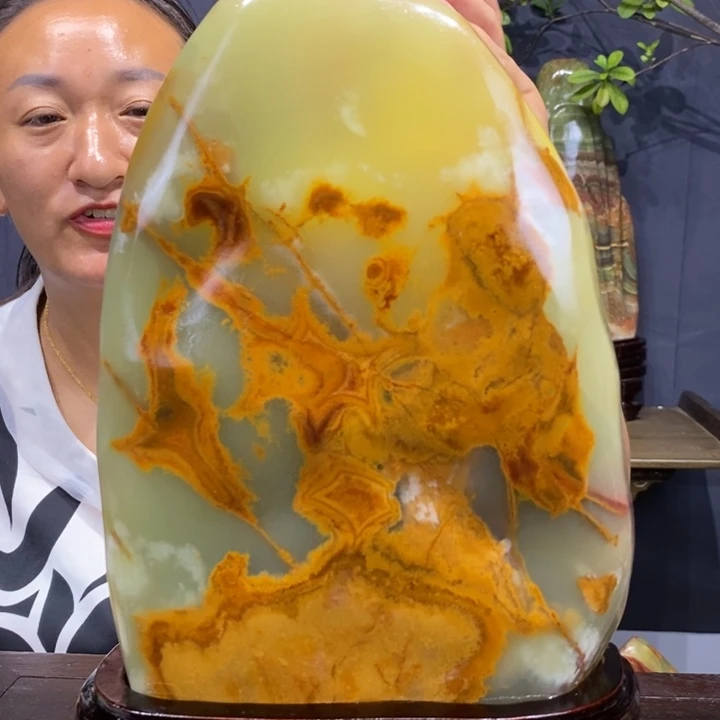 石材精品古青石摆件