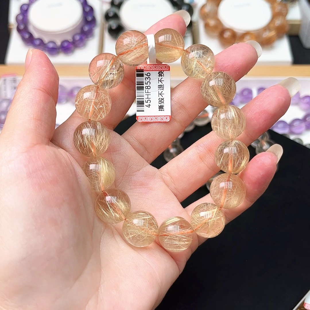 水晶手链未镶嵌手串02