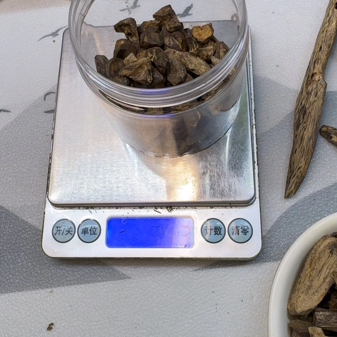 大***山木奇楠树钉原材料34克