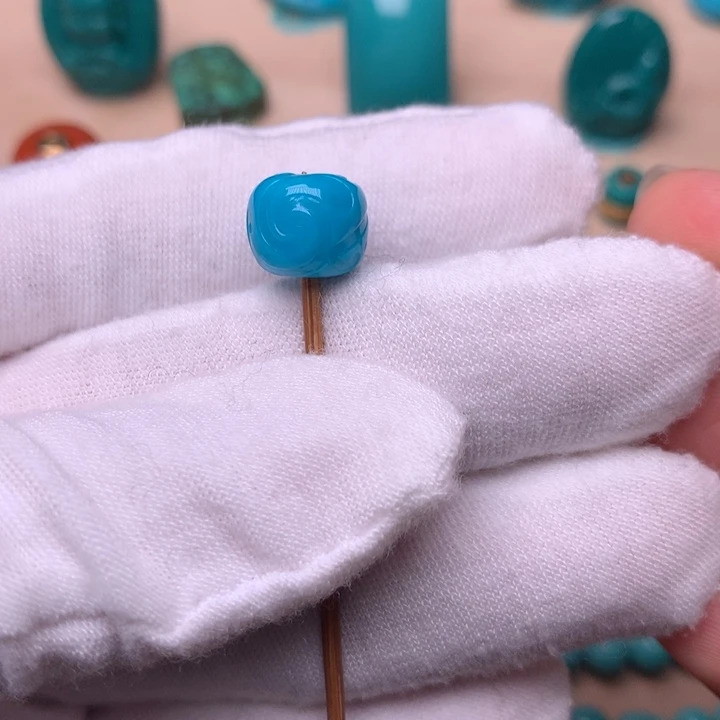 绿松石博古9.7未镶嵌