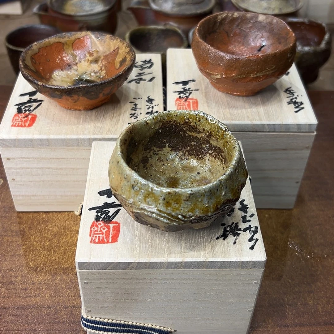 瑾***年备前杯子三个好看