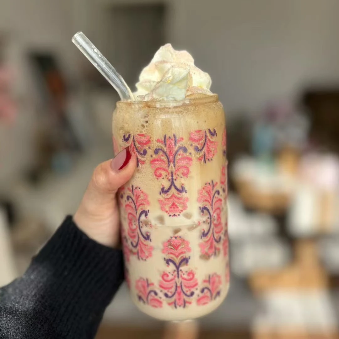 Sakam轻奢-粉色艾德莱斯款杯手工