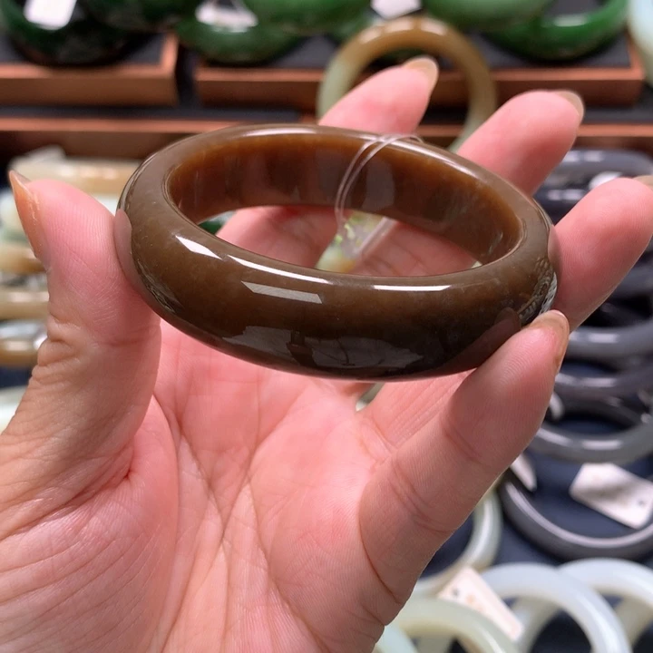 【闪购商品】未镶嵌手镯和田玉（糖玉）