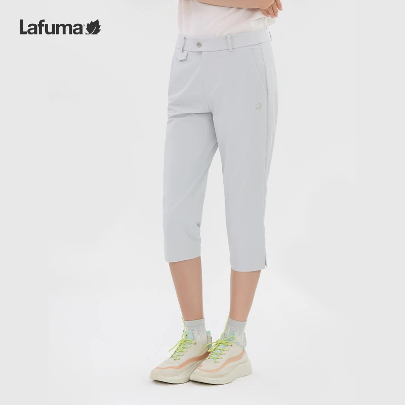 LAFUMA户外25夏季防泼水七分裤女防晒UPF40+凉感运动裤LFPA5BL39