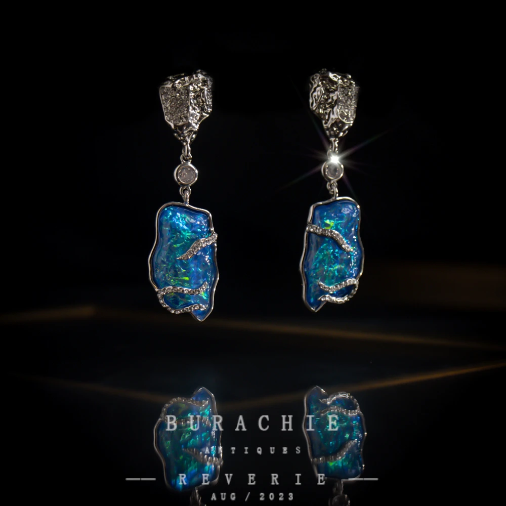 铜合金仿水晶耳饰 【5379】周年珍藏英｜经典原标克拉款CrownFrett