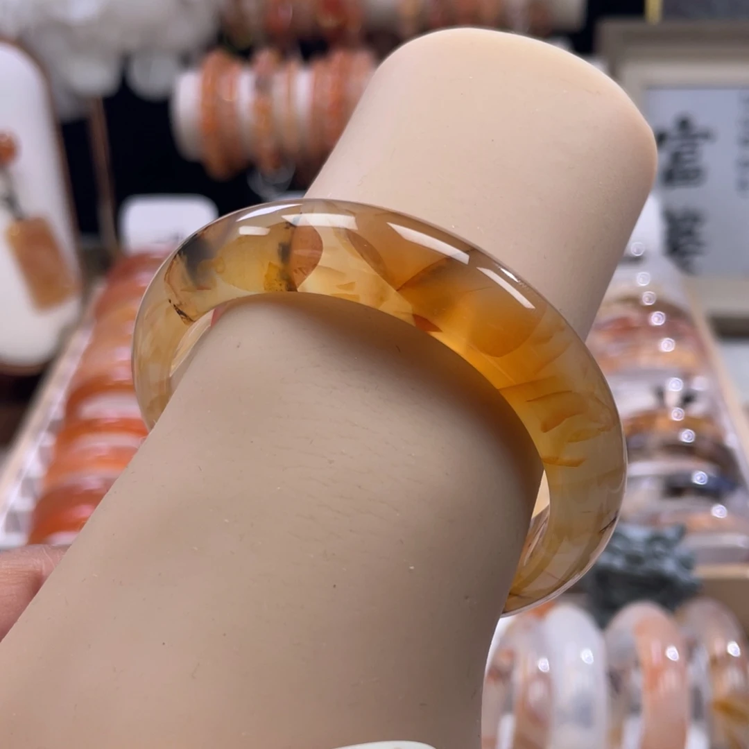 玛瑙/玉髓未镶嵌手镯56.6mm