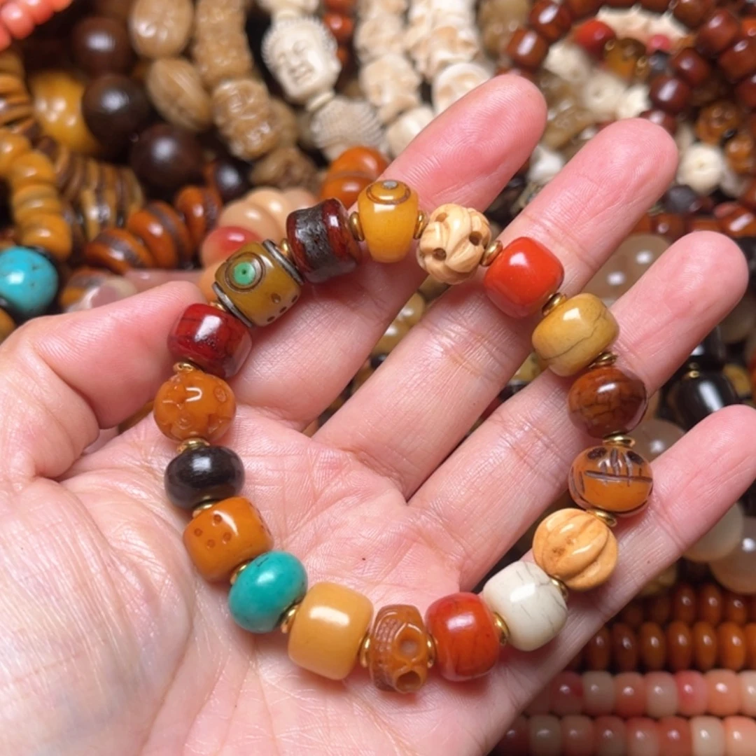 【闪购商品】牛骨手串/手链牛骨女款12×18籽