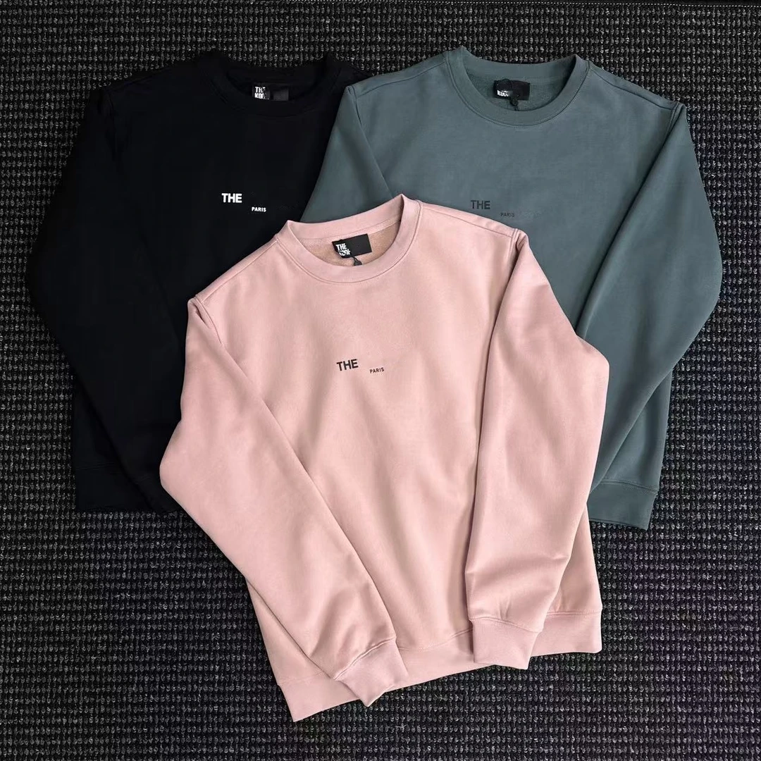 酷布家 加绒字母印花休闲情侣款卫衣 DM24F172