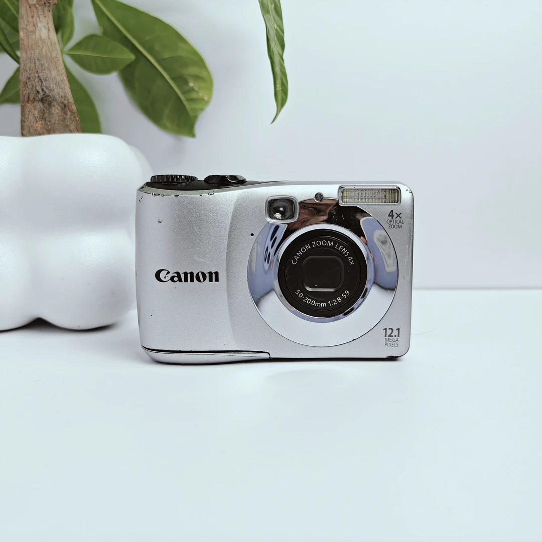 95新 Canon/佳能 A1200 1210w像素4x光变冷白出片高清学生CCD